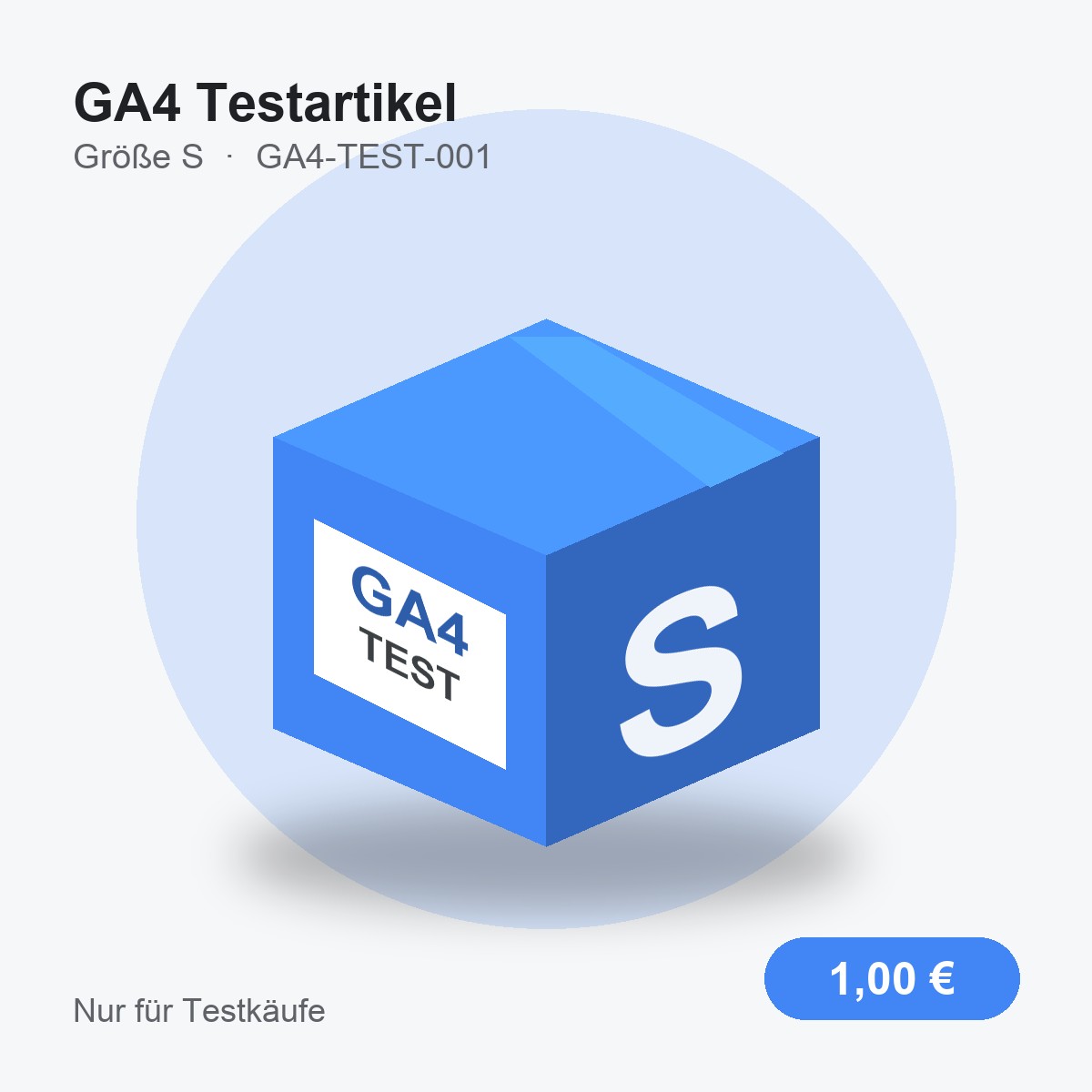GA4 Testartikel GA4-TEST-001
